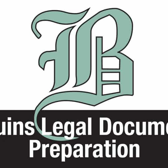 Bruins Legal Document Preparation logo