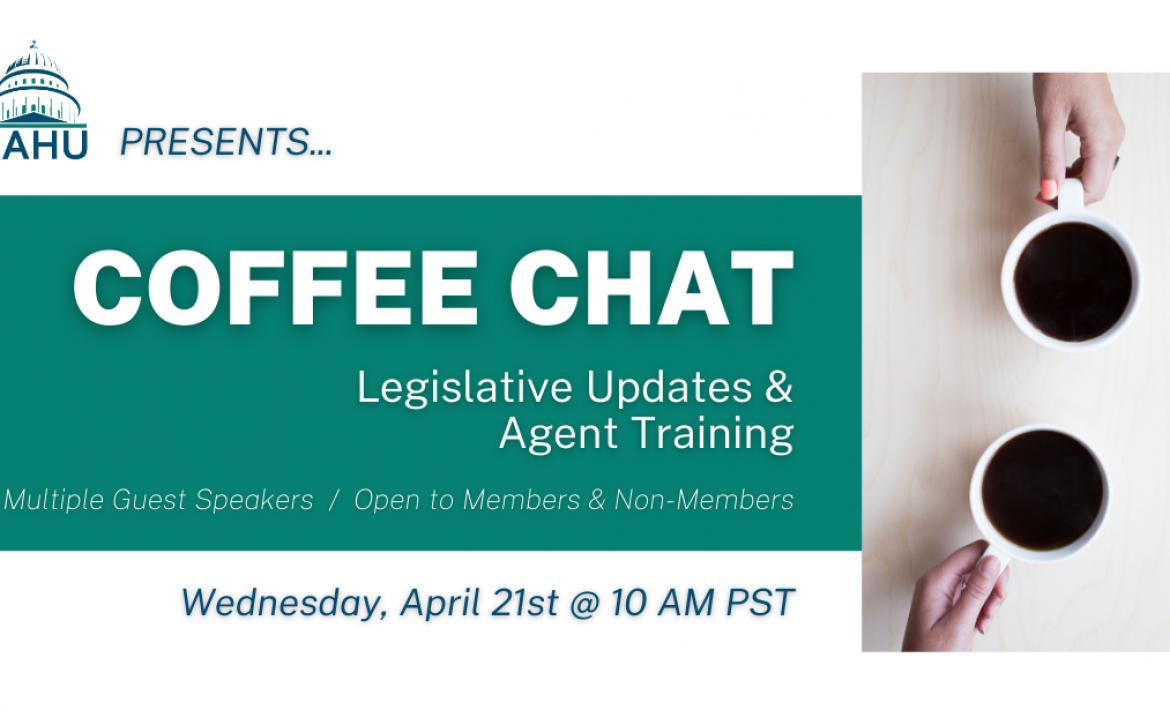 SAHU April Event Coffee Chat