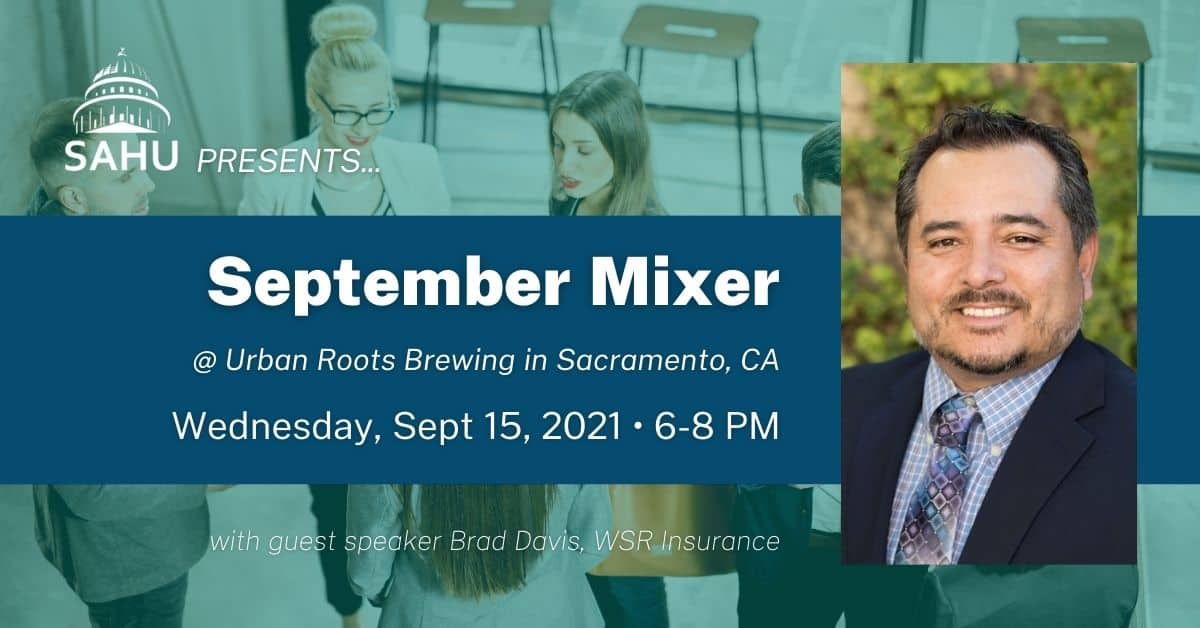 SAHU September 2021 Mixer Event