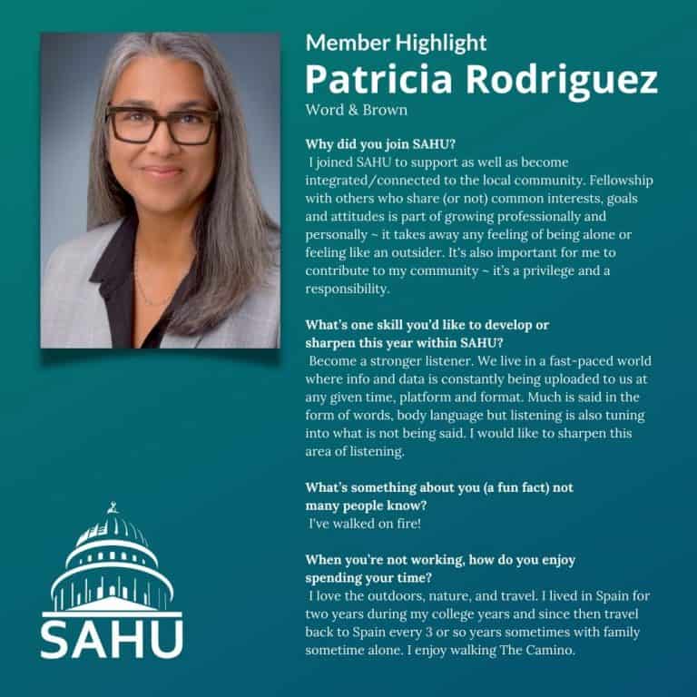 Patricia Rodriguez - Member Highlight