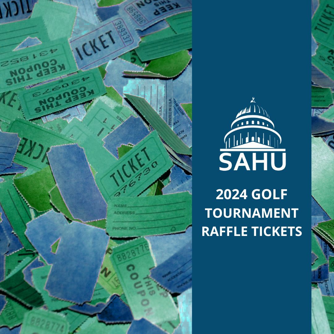 2024 SAHU Golf Raffle Tickets CAHIP NorCal