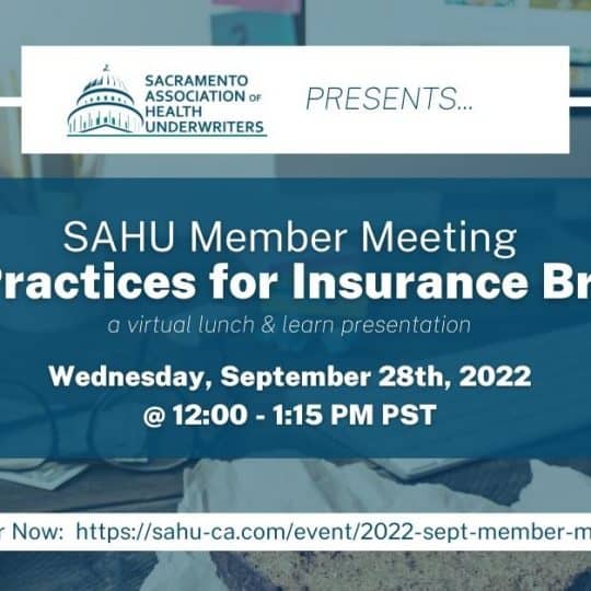 SAHU Sept Member Meeting