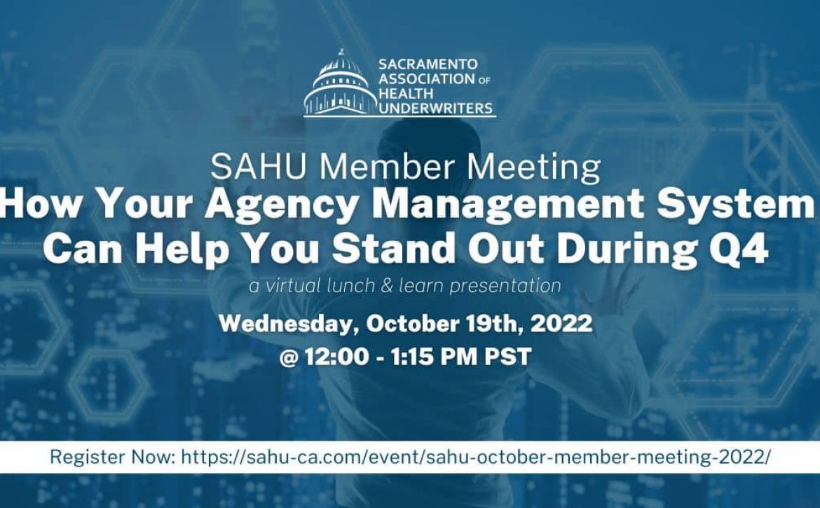 SAHU October Member Meeting 2022