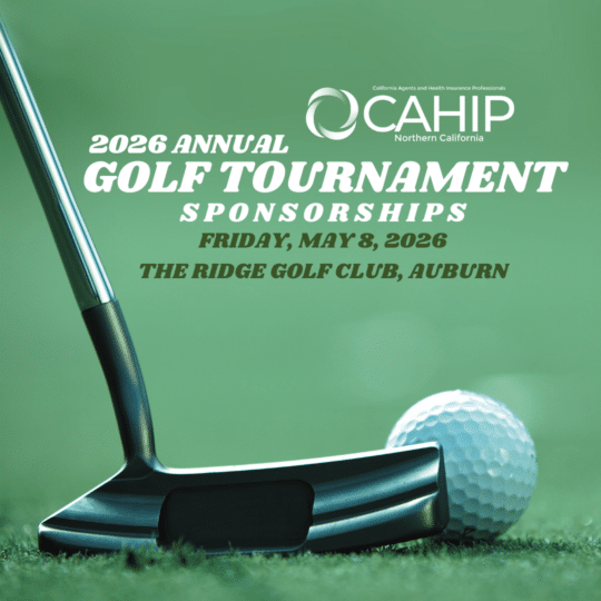 2026 CAHIP NorCal Golf Tournament Sponsorship