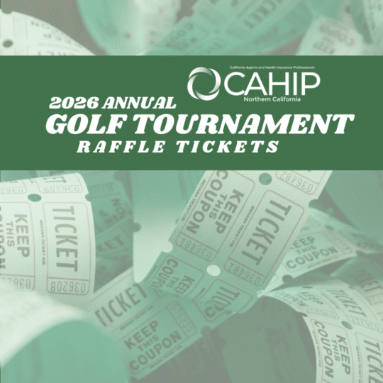 2026 CAHIP NorCal Golf Raffle Tickets